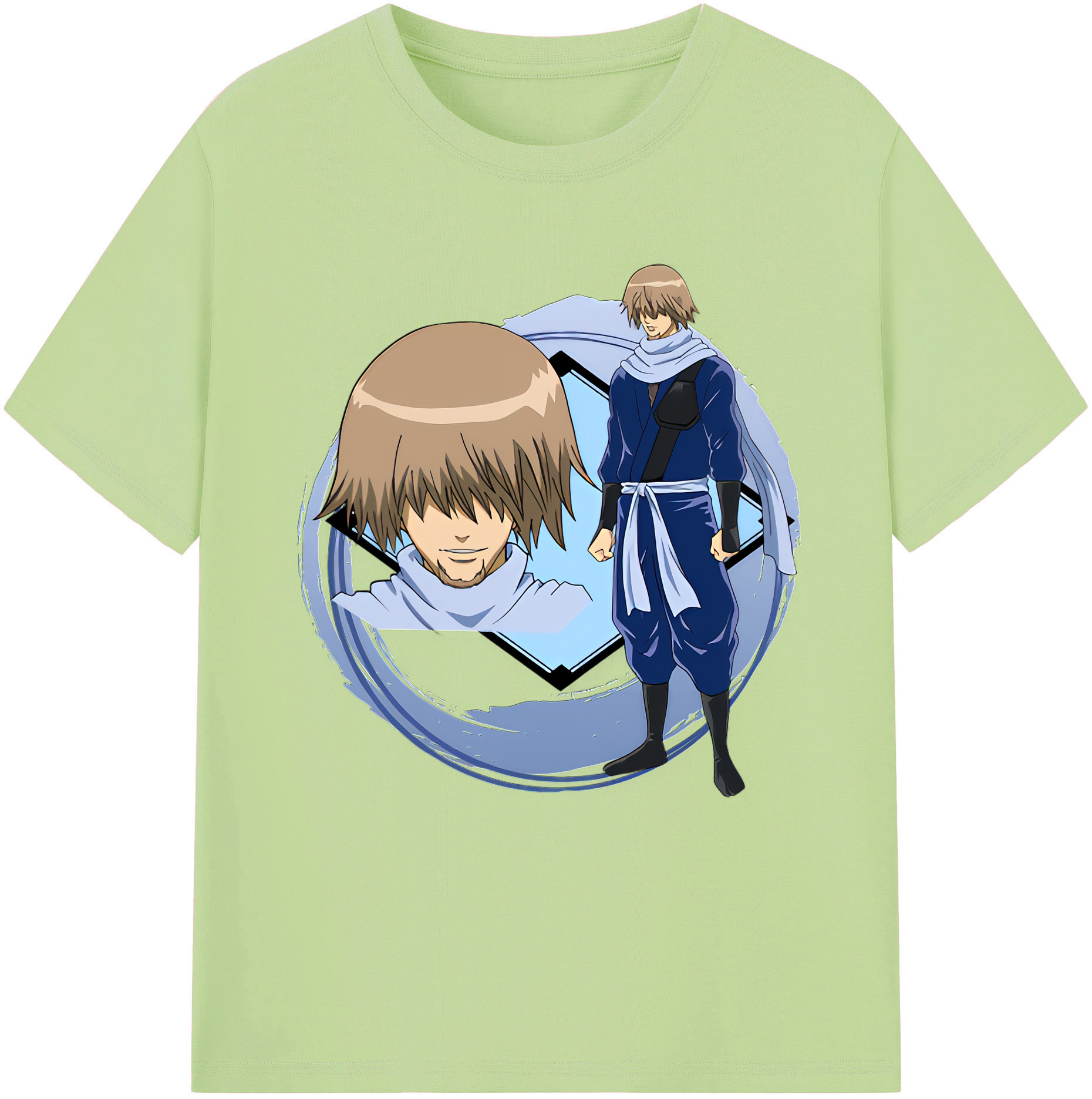 （画像用） ぎんたま 坂田銀時（さかたぎんとき） 神楽 志村新八（しむら しんぱち） GINTAMA Sakata Gintoki Kagura Shimura Shinpachi 綿100％半袖Tシャツ（フロントプリント）